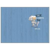 Dad Me to You Bear Birthday Card With Beer Mat Extra Image 1 Preview
